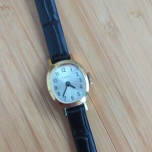 Timex Vintage Mechanical Watch, Womens Gold-tone
